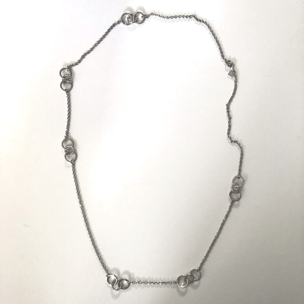 BR silver/rhinestone necklace NWOT